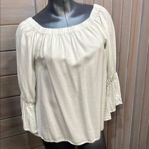 Very Light Mint Blouse Elegant Top